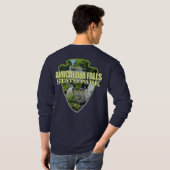 Amicalola Falls (Pfeilspitzen) T-Shirt (Schwarz voll)