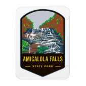 Amicalola Falls Staat Park Magnet (Vertikal)
