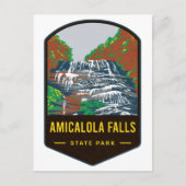 Amicalola Falls Staat Park Postkarte (Vorderseite)