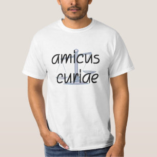 Amicus Curiae.  Rechtsanwalt-T - Shirt mit