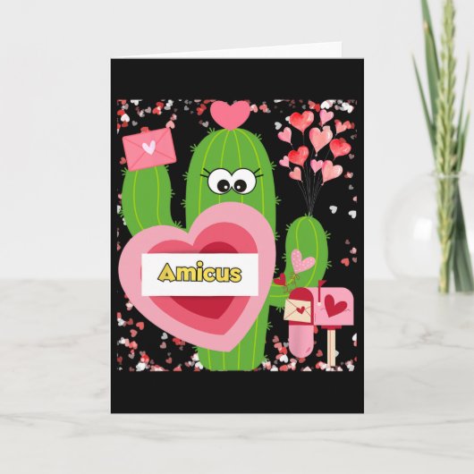 Amicus Valentine Karte (Vorderseite)