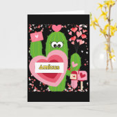 Amicus Valentine Karte (Gelbe Blume)