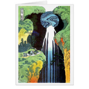 Amida Wasserfall auf der Kisokaido Straße, Hokusai
