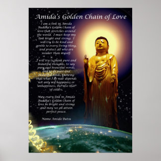 Amidas goldene Kette der Liebe 1 Poster