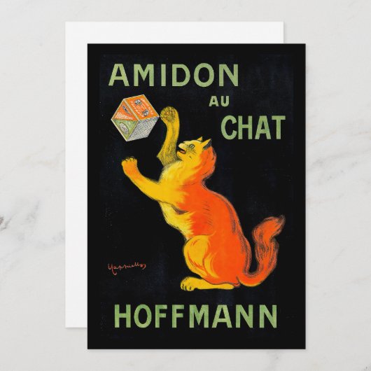 Amidon Au Chat | Leonetto Cappiello (Vorne/Hinten)