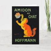 Amidon Au Chat | Leonetto Cappiello Karte (Vorderseite)