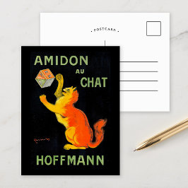 Amidon Au Chat | Leonetto Cappiello Postkarte