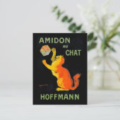 Amidon Au Chat | Leonetto Cappiello Postkarte (Stehend Vorderseite)
