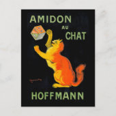 Amidon Au Chat | Leonetto Cappiello Postkarte (Vorderseite)