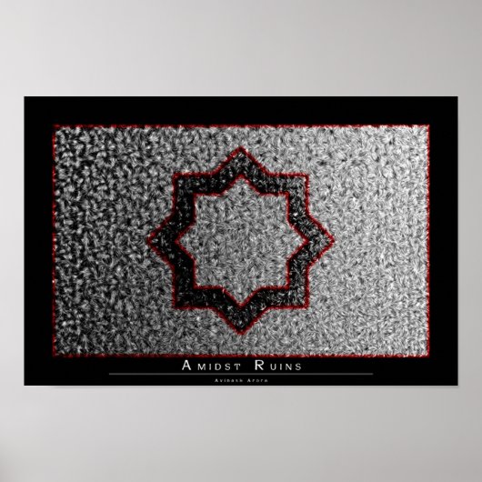 Amidst Ruins Poster (Vorne)