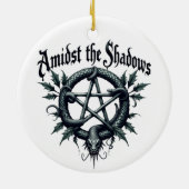 Amidst the Shadows - Gothic Pentagram Ornament (Hinten)
