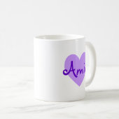 Amie in Lila Kaffeetasse (VorderseiteRechts)