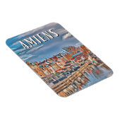 Amiens Foto Vintage Magnet (Rechte Seite)