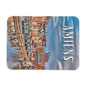 Amiens Foto Vintage Magnet (Horizontal)