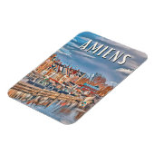 Amiens Foto Vintage Magnet (Linke Seite)