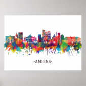 Amiens France Skyline Poster (Vorne)