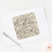 Amiens Quadratischer Aufkleber (Umschlag)