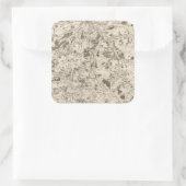 Amiens Quadratischer Aufkleber (Tasche)