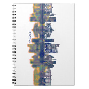 Amiens Skyline Notizblock