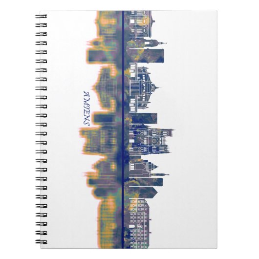 Amiens Skyline Notizblock (Vorderseite)