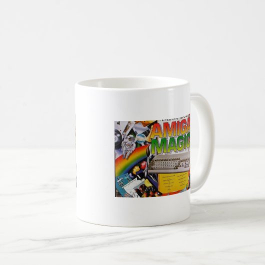 AMIGA-COMPUTER KAFFEETASSE (VorderseiteRechts)