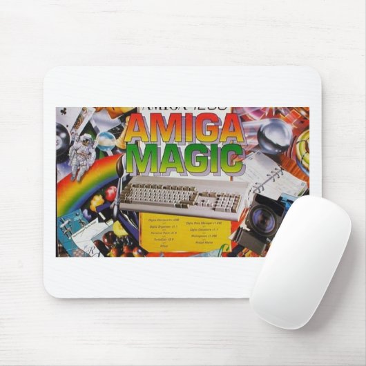 AMIGA-COMPUTER MOUSEPAD (Mit Mouse)