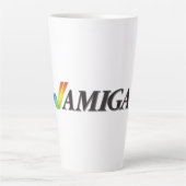 Amiga Retro 80’s Family Personal Computer System Milchtasse (Vorderseite)