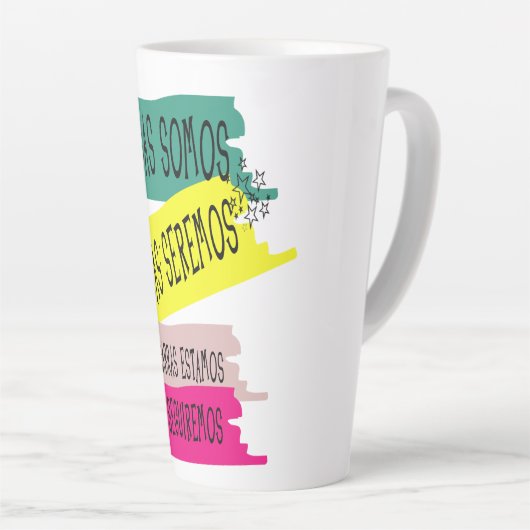 AMIGAS SOMOS AMIGAS SEREMOS COMO CABRAS ESTAMOS Y MILCHTASSE (Rechte Ecke)