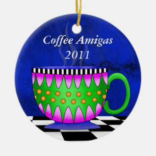 Amigas Toskanischer Kaffee-Cup Ornament