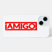 Amigo Briefmarke Case-Mate iPhone Hülle (Rückseite (Horizontal))