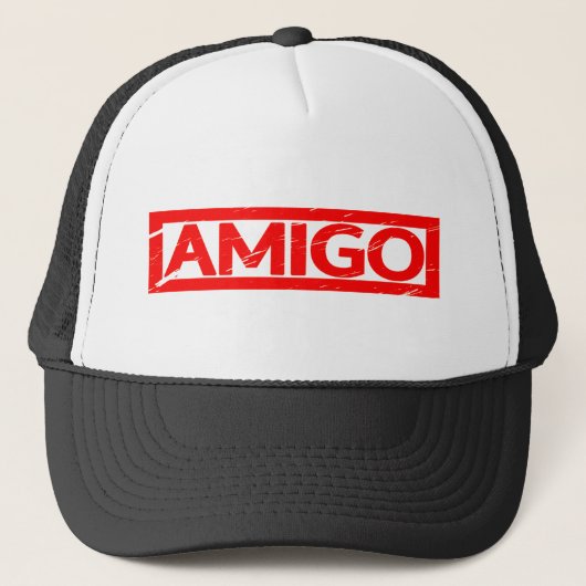 Amigo Briefmarke Truckerkappe (Vorderseite)