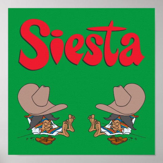 AMIGO SIESTA TIME POSTER (Vorne)