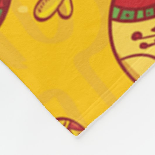 Amigo Skulls Fleecedecke (Ecke)