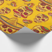 Amigo Skulls Geschenkpapier (Ecke)