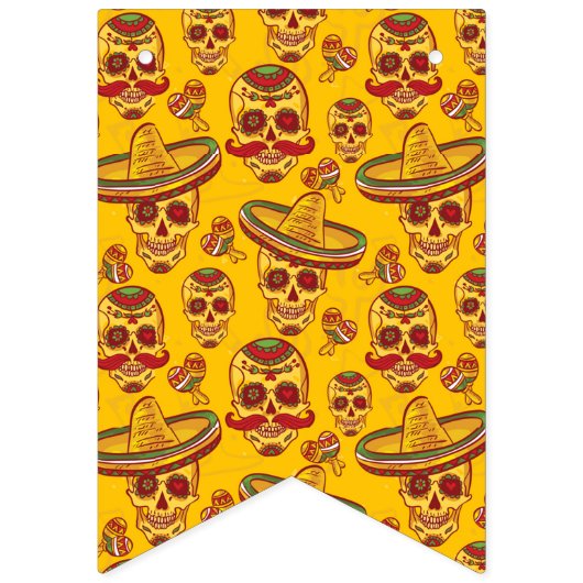 Amigo Skulls Wimpelkette (Erste Fahne)