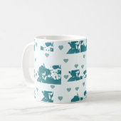 Amigos Felinos. Kaffeetasse (Vorderseite Links)