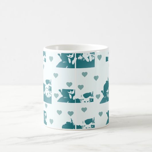 Amigos Felinos. Kaffeetasse (Mittel)