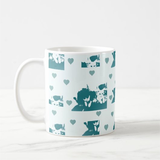 Amigos Felinos. Kaffeetasse (Links)