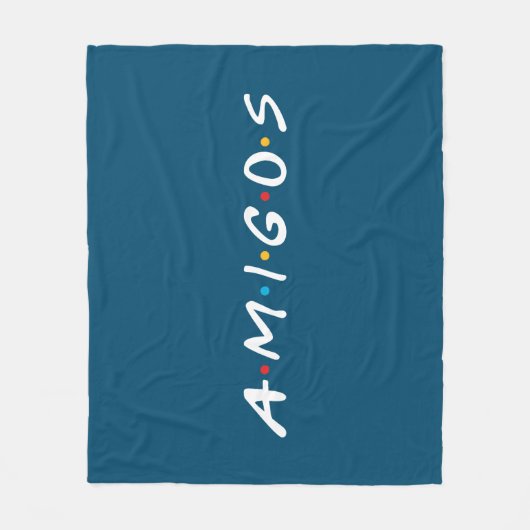 Amigos Fleecedecke (Vorderseite)