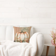 Amigrierender Orangen-, Weiß- und Grünfarbenkürbis