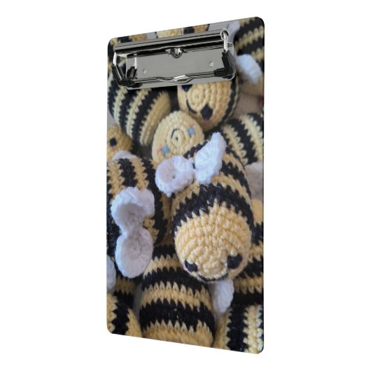 Amigurumi Bees Mini Klemmbrett (Gewinkelt2)