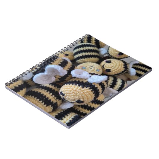Amigurumi Bees Notizblock (Linke Seite)