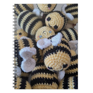 Amigurumi Bees Notizblock