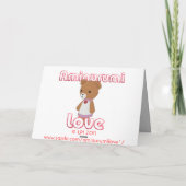 Amigurumi Freund-Gruß-Karte Karte (Rückseite)