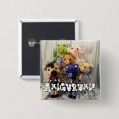 Amigurumi Freund-Knopf Button (Vorne & Hinten)