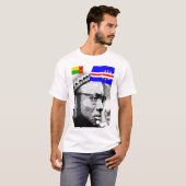 Amilcar Cabral King Kap Verde Fly Flags T - Shirt (Vorne ganz)