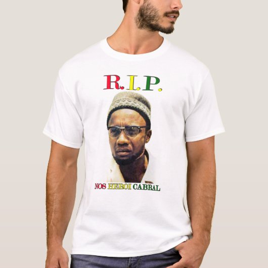 Amilcar Cabral R.I.P. T - Shirt (Vorderseite)