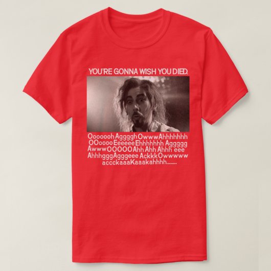 Amilyn Vampire Death Scene T-Shirt (Design vorne)