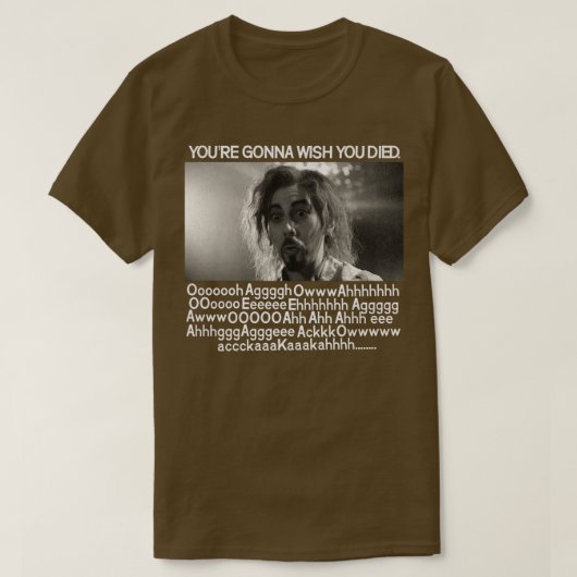 Amilyn Vampire Death Scene T-Shirt (Design vorne)