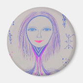 Amina Galactic Being Magnet (Vorne)